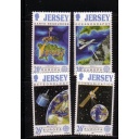 Jersey Sc 559-562 1991 Europa stamp set mint NH