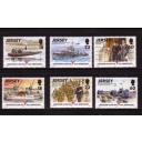Jersey  Sc 710-15 1995 Liberation Anniversary stamp set mint NH