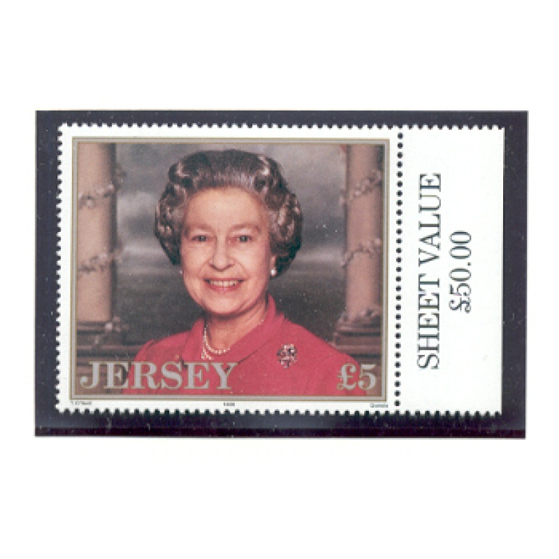 Jersey Sc 747 1996  L5 QE II  stamp  mint NH