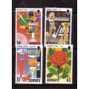 Jersey Sc 840-843 1998 Europa, National Festivals,  stamp set mint NH