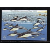 Jersey Sc 957 2000 Marine Mammals stamp sheet mint NH