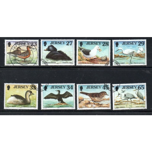 Jersey Sc 909-16 1999  Seabirds stamp set used