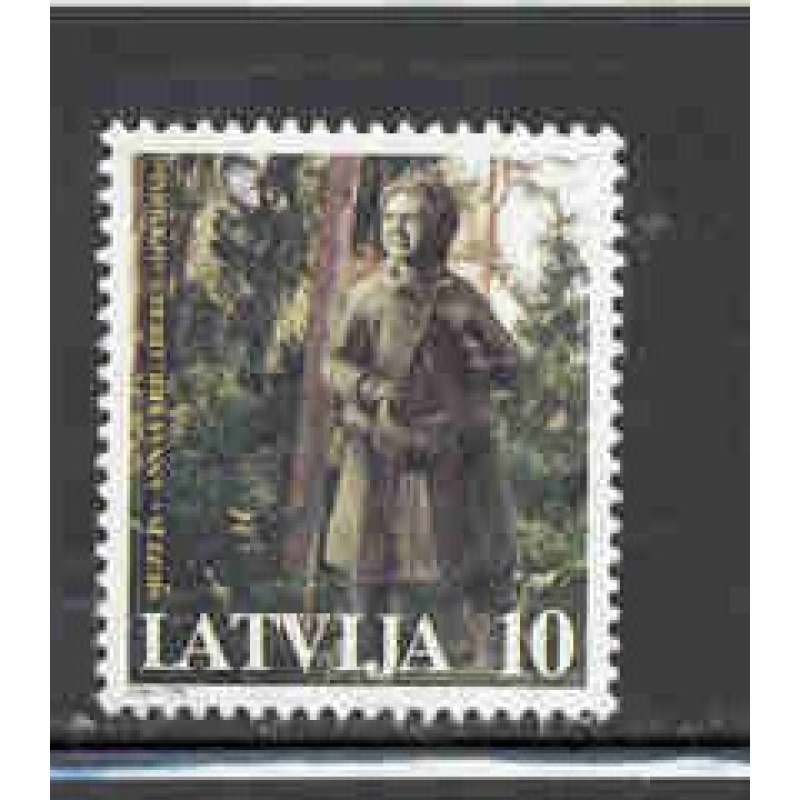 Latvia Sc 462 1998 Statue of Brigadere stamp  mint NH