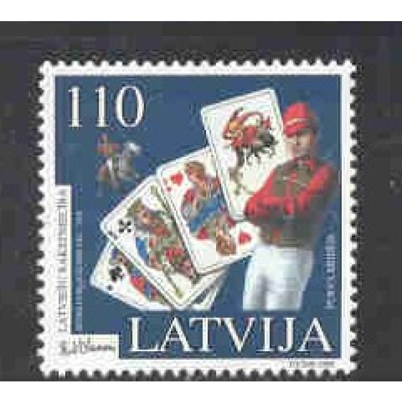 Latvia Sc 487 1999  Blaumanis, Writer, stamp mint NH