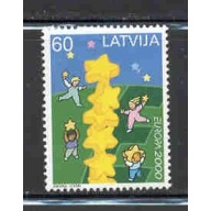 Latvia Sc 504 2000 Europa stamp mint NH