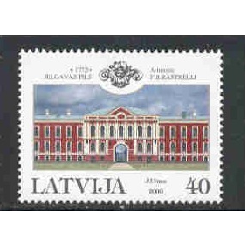 Latvia Sc 512 2000 Jelgava Palace stamp mint NH