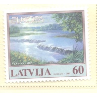 Latvia Sc 528 2001 Europa stamp mint NH