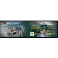 Latvia Sc 553a 2002 Jaunsudrabins  Philakorea  stamp booklet mint NH
