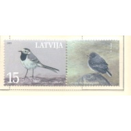 Latvia Sc 577 2003  Bird stamp mint NH