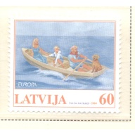 Latvia Sc 594 2004 Europa stamp mint NH