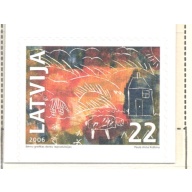Latvia Sc 656 2006  Art by Koshkina stamp mint NH