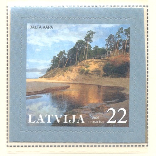 Latvia Sc 675 2007 Baltic Coast stamp mint NH