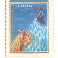 Latvia Sc 714 2008 Sudraba Fairy Tale stamp mint NH