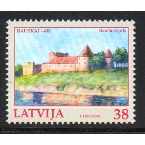 Latvia Sc 739 2009 400th Anniversary  Bauska stamp mint NH