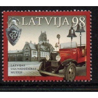 Latvia Sc 762 2010 Fire Fighting Museum stamp mint NH