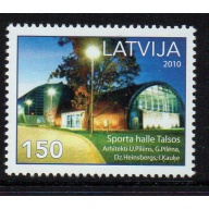 Latvia Sc 765 2010 Talsos Sports Hall stamp mint NH
