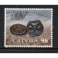Latvia Sc 782 2011 1st Riga Coin stamp mint NH