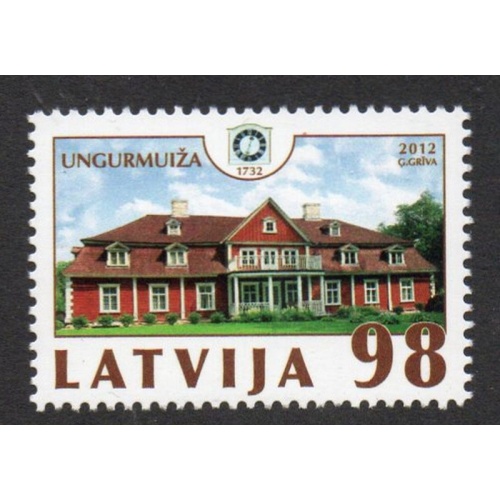 Latvia Sc 811 2012 Ungurmuiza Manor stamp mint NH