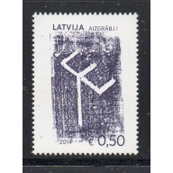 Latvia Sc 874  2014 Tel TV show stamp mint NH