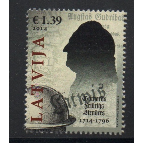Latvia Sc 885  2014 Stenders  stamp mint NH