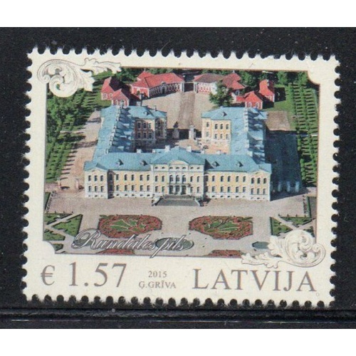 Latvia Sc 915 2015 Rundales Palace mint NH