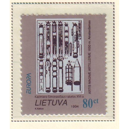 Lithuania Sc 491 1994  Europa stamp mint NH