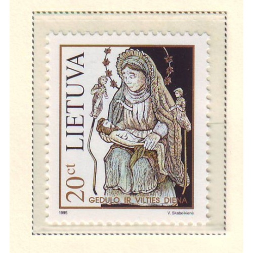 Lithuania Sc 517 1995 Day of Mourning & Hope stamp mint NH