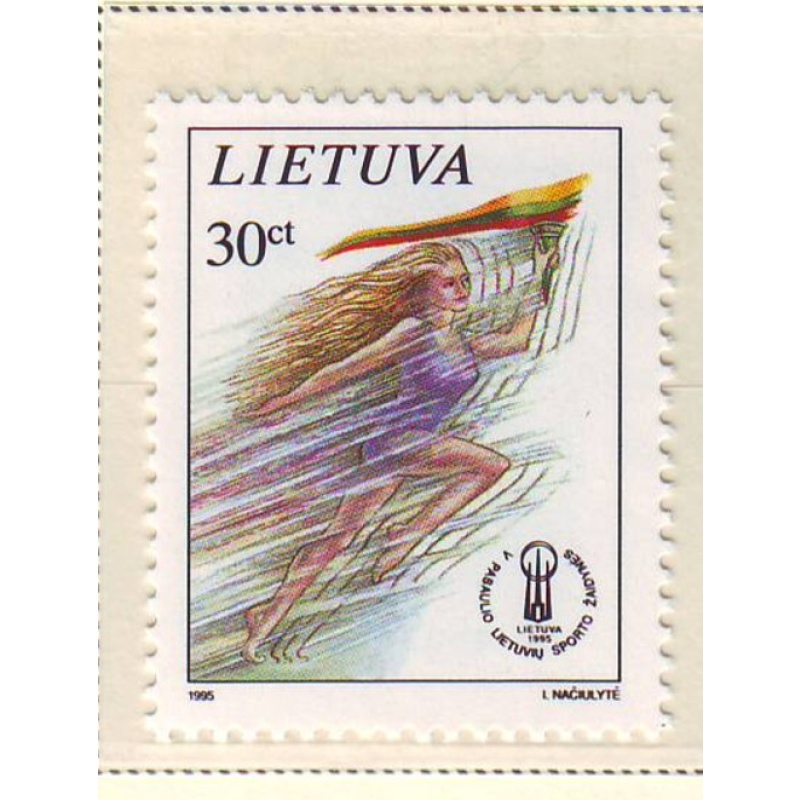 Lithuania Sc 518 1995 World Sports Games stamp mint NH