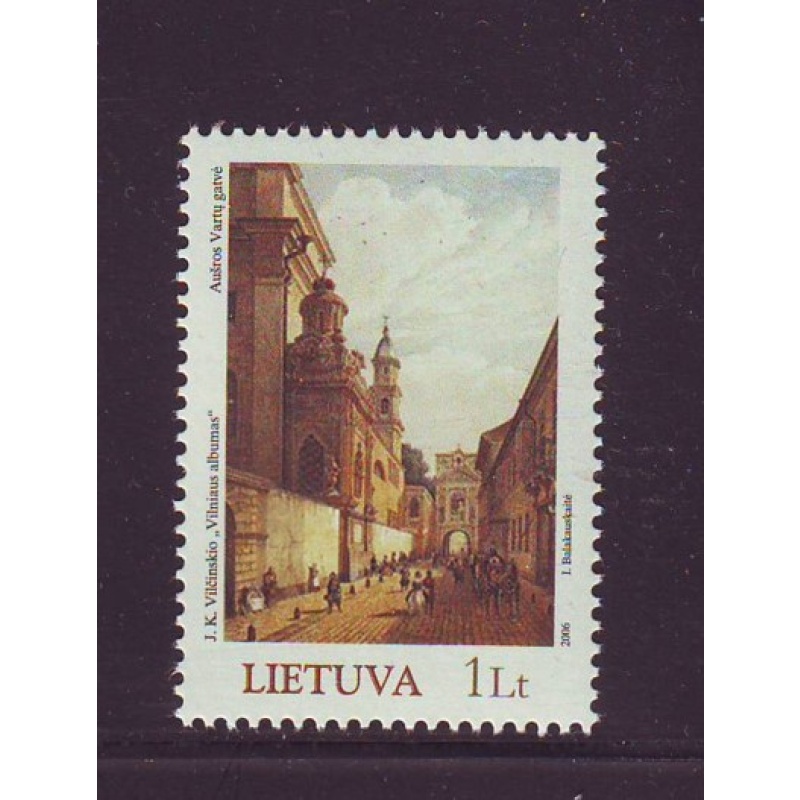 Lithuania Sc 808 2006 Vilnius Album stamp mint NH