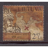 Lithuania Sc 981 2012 650th anniv Blue Waters Battle stamp mint NH