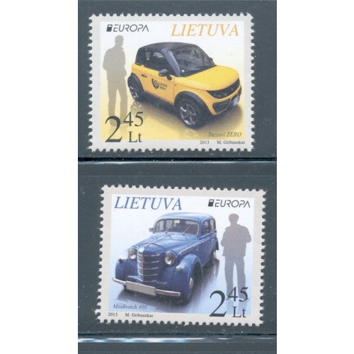 Lithuania Sc 997-8 2013 Europa stamp set mint NH