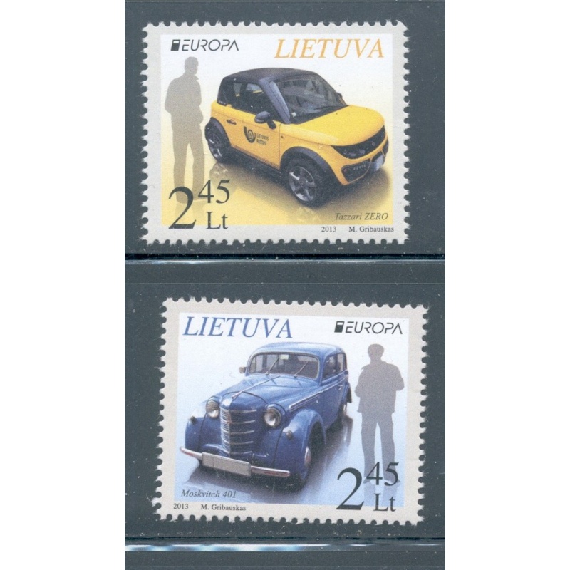 Lithuania Sc 997-8 2013 Europa stamp set mint NH