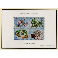 Monaco Sc 1852 1993 Almond Tree  stamp sheet mint NH