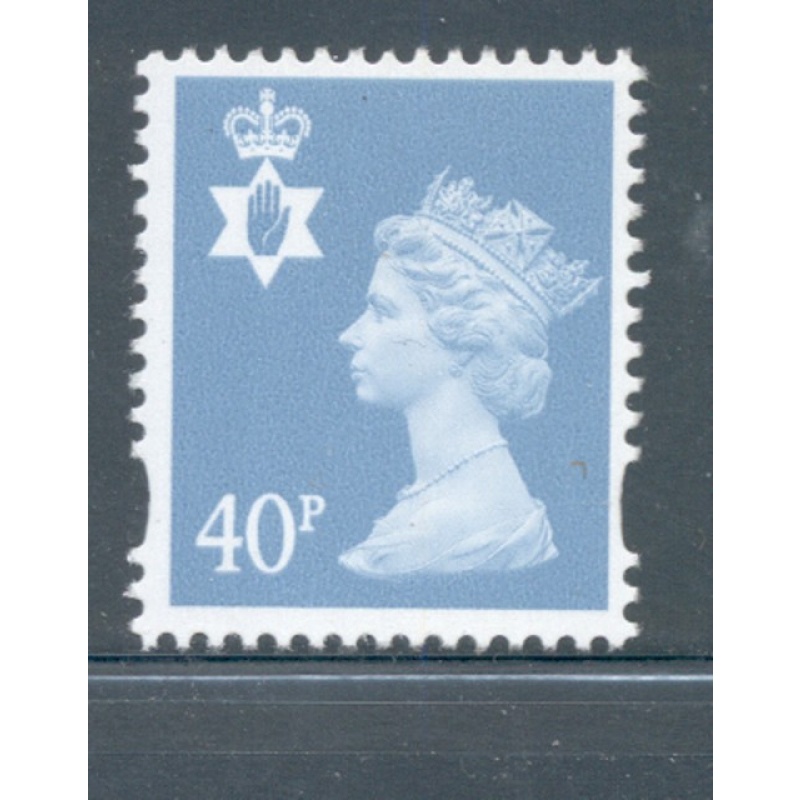 G.B Northern Ireland Sc NIMH83 2000 40p chalky blue QE II Machin Head stamp mint NH