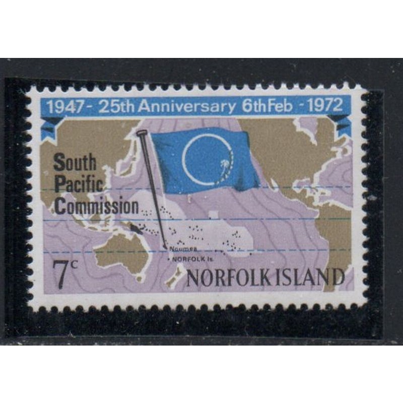 Norfolk Islands Sc 149 1972 South Pacific Commission stamp mint NH