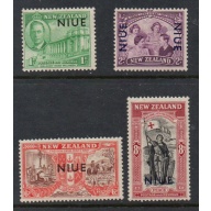 Niue Sc 90-93 1946 Peace issue stamp set mint