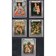Niue Sc 401-405 1983 Christmas stamp set mint NH