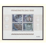 Norway Sc 1028 1992 Stamp Day stamp sheet mint NH