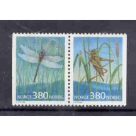 Norway Sc 1180-1181 1998 Insects stamp set mint NH