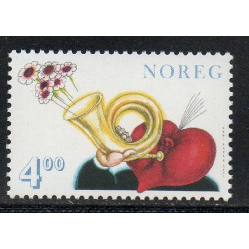 Norway Sc 1217  1999 St Valentines Day stamp mint NH