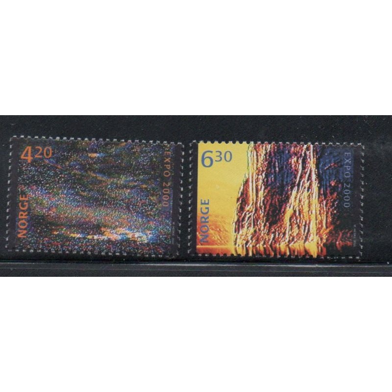 Norway Sc 1256-1257 2000 EXPO 2000 Hanover stamp set mint NH