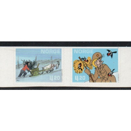 Norway Sc 1270-1271 2000 Comic Strips stamp set mint NH
