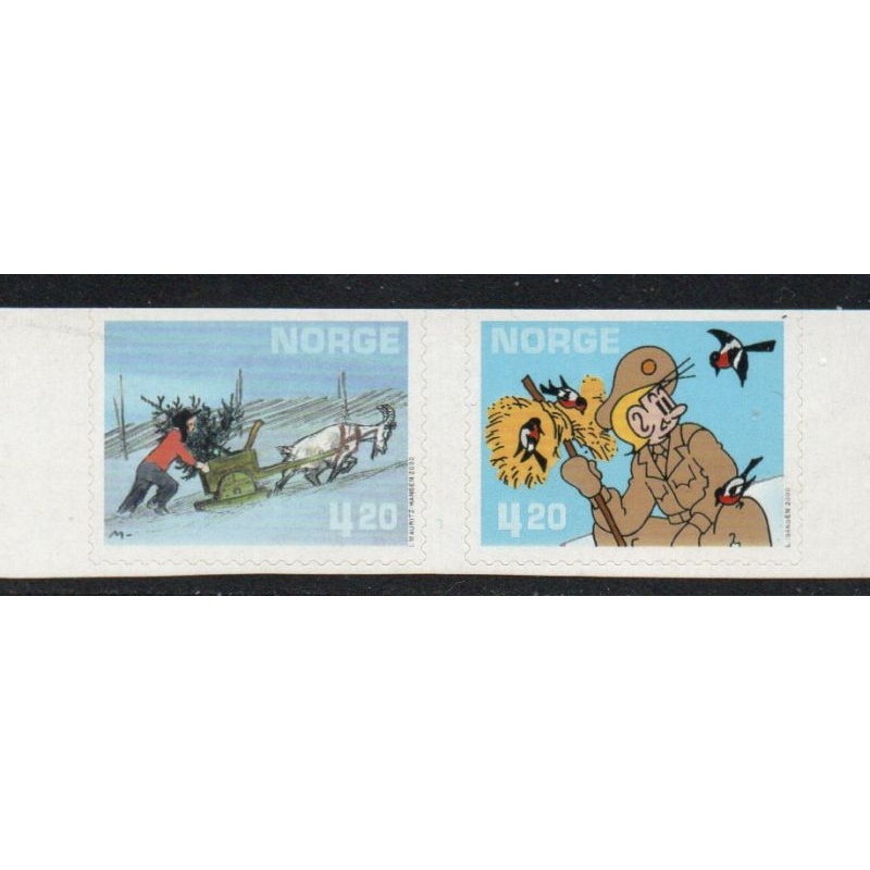 Norway Sc 1270-1271 2000 Comic Strips stamp set mint NH