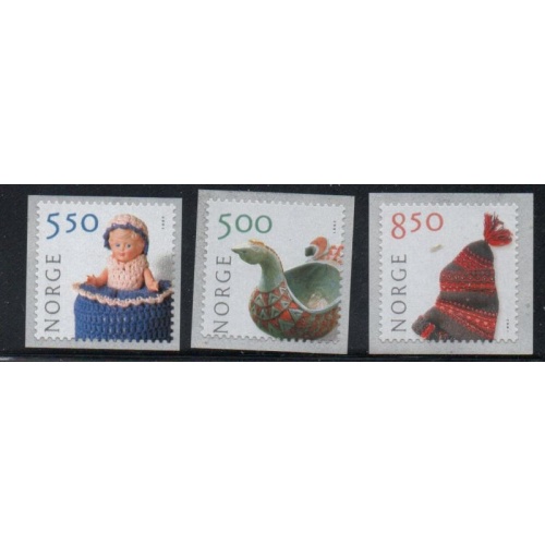 Norway Sc 1305-1307 2001 Crafts Coil stamp set mint NH