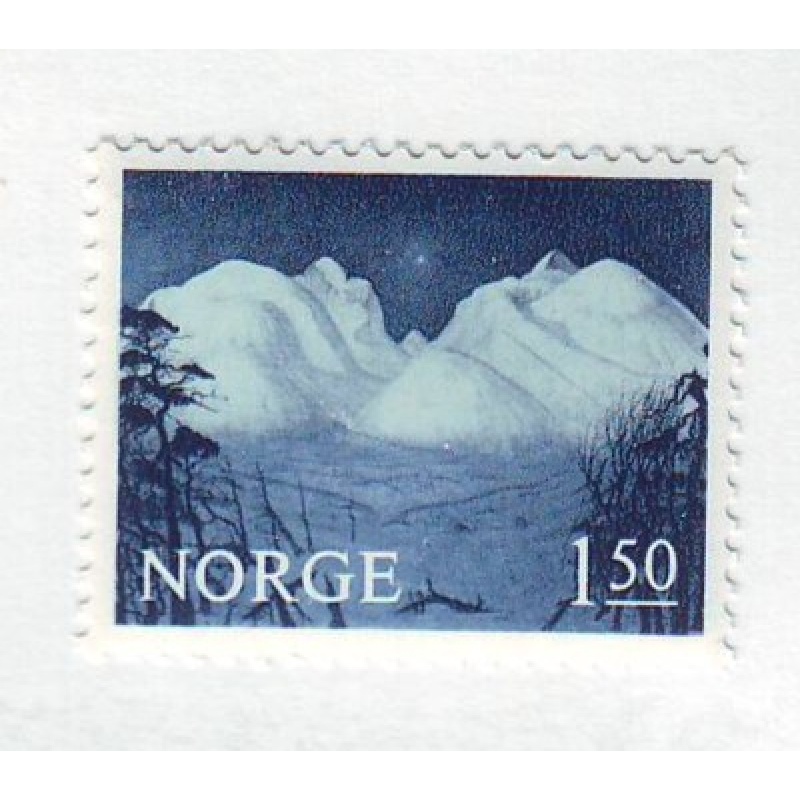 Norway Sc 484 1965 Rondane Mountain by Sohlberg stamp mint NH