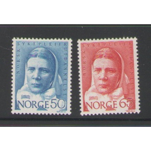 Norway Sc 519-201968 Nursing stamp set mint NH