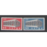 Norway Sc 533-34 1969 Europa stamp set mint NH