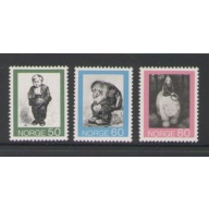Norway Sc 599-901 1972 Kittelsen Illustrations stamp set mint NH