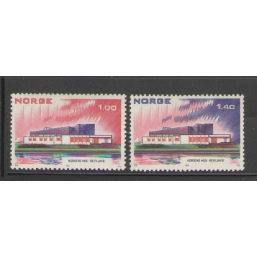Norway Sc 617-618 1973 Nordic Cooperation  stamp set mint NH
