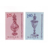 Norway Sc 673-74 1976 Applied Art Museum stamp set mint NH